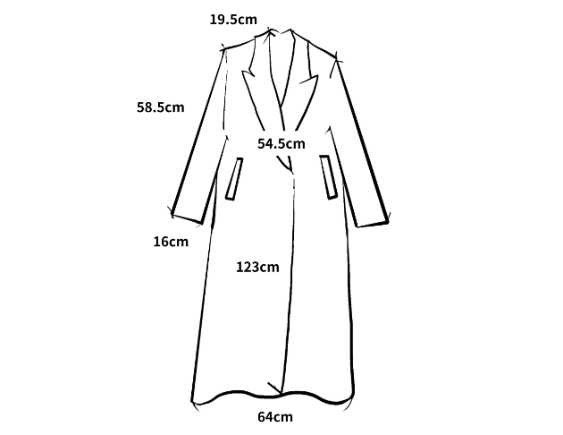 30% Cashmere 70% Wool 喀什米爾大衣(完售)
