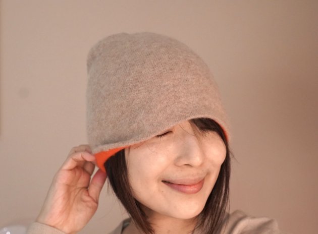 100% Cashmere 毛帽