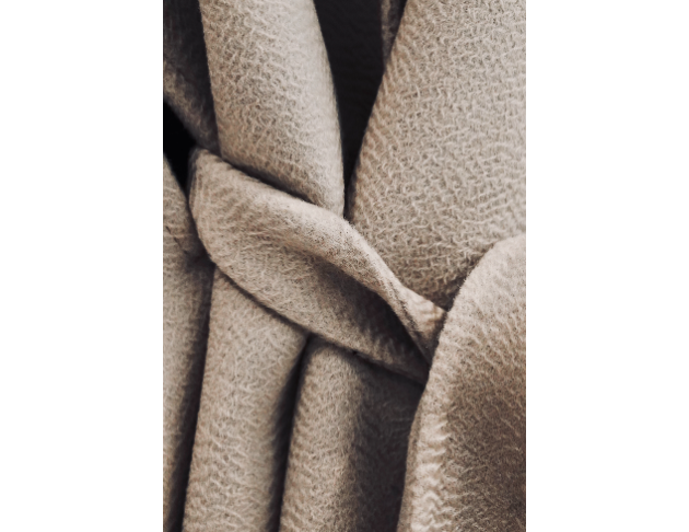 100% Cashmere 綁帶斗篷