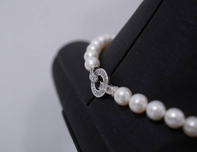 淡水珠項鍊8.5-9mm 