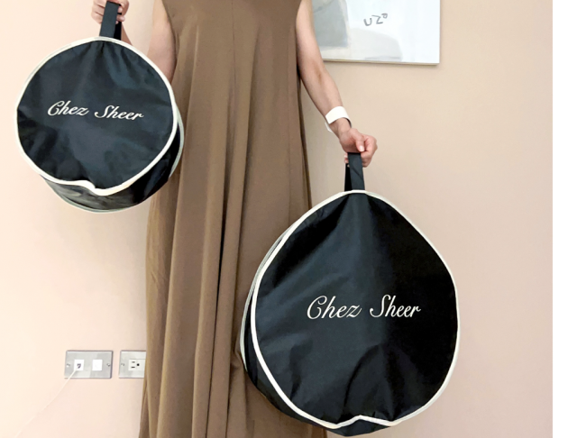 Chez Sheer Hat Bag