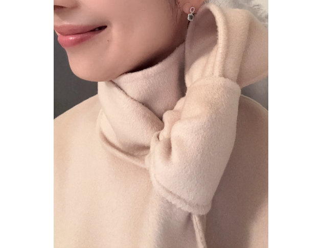 雲暖結立領上衣30% 駝絨 70% 羊毛