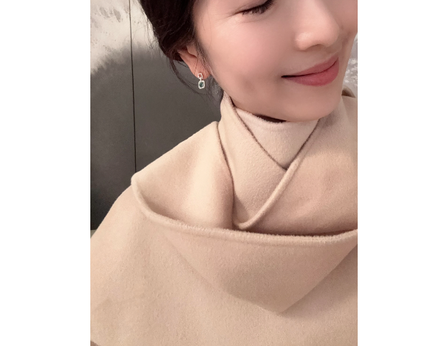 雲暖結立領上衣30% 駝絨 70% 羊毛