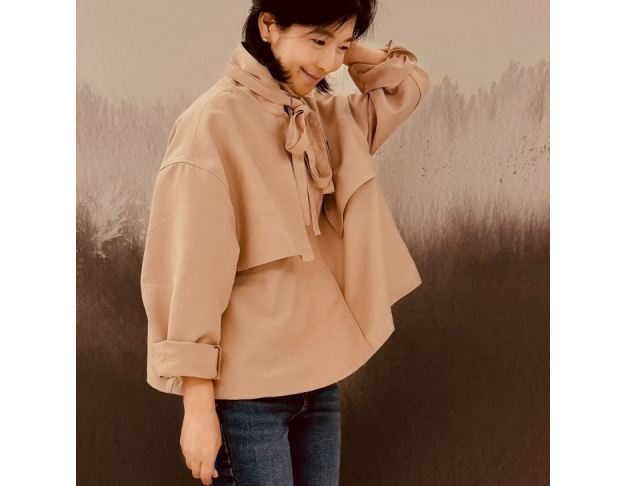短版風衣外套