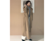 侘寂式長大衣 (暖卡其色）